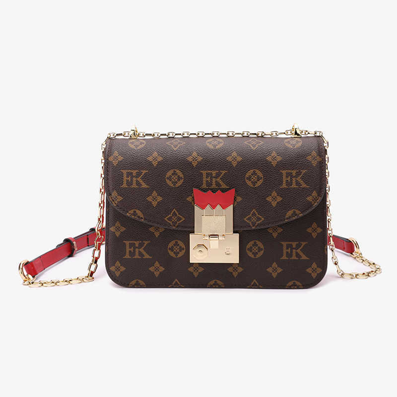 Women's Bag New Crossbody Printed Small Fashion Chain Versatile Square Women Purses, Red4
Women's Bag New Crossbody Printed Small Fashion Chain Versatile Square Women Purses, Red4