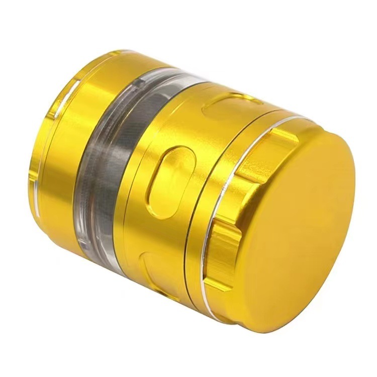 63mm 4 Layers Sharpstone Tobacco Grinders with Cone Roller Gloden Aluminum Alloy Grinder for Smoking CNC Teeth Smoking Accessories grinding Tools
63mm 4 Layers Sharpstone Tobacco Grinders with Cone Roller Gloden Aluminum Alloy Grinder for Smoking CNC Teeth Smoking Accessories grinding Tools
