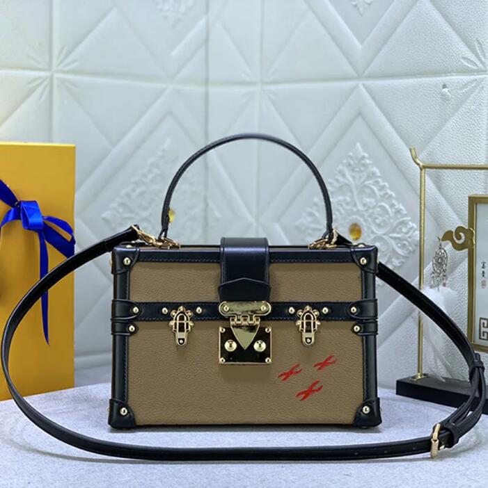 Women Box Bags Case Handbag with Zipper Purses Classic Print Canvas Leather Tote Wallet Crossbody S-Lock Removable Strap Shoulder Bags Girls Messenger Satchel, Multi-color
Women Box Bags Case Handbag with Zipper Purses Classic Print Canvas Leather Tote Wallet Crossbody S-Lock Removable Strap Shoulder Bags Girls Messenger Satchel, Multi-color