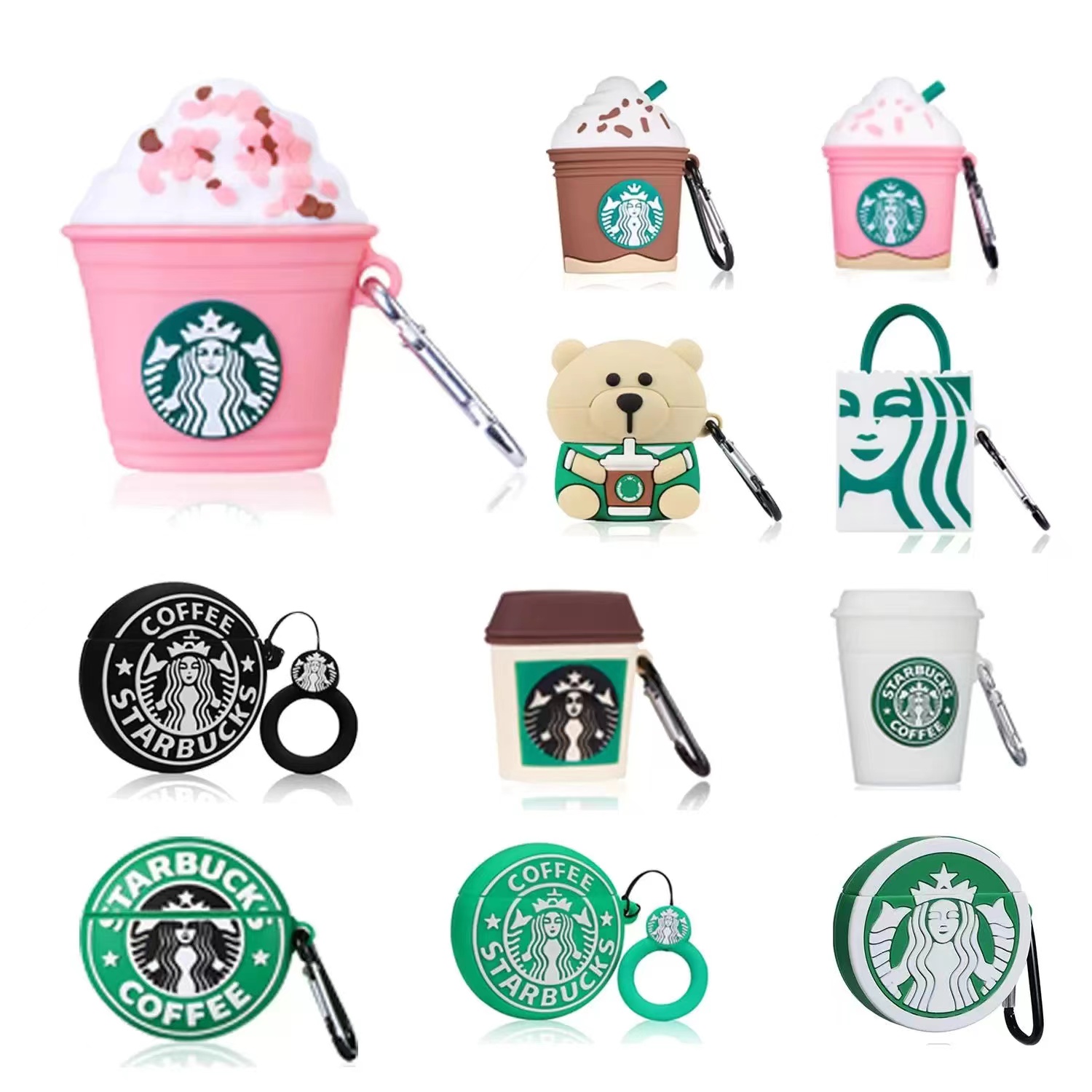 Cartoon Coffee Cases For Airpods 2/1 Cute 3D Airpod Case Fashion Soft Silicone Wireless Earphone Air Pods Pro Protect Covers Conque Funda
Cartoon Coffee Cases For Airpods 2/1 Cute 3D Airpod Case Fashion Soft Silicone Wireless Earphone Air Pods Pro Protect Covers Conque Funda