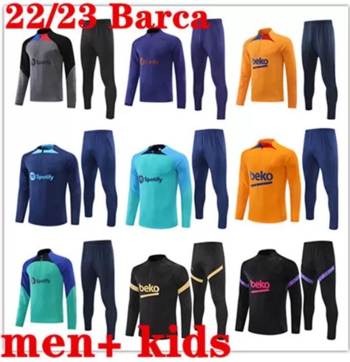 2022 2023 Camiseta de futbol soccer tracksuit Barcelona men and kids TRACKSUIT barca SET LEWANDOWSKI TRAINING SUIt maillots football jacket Survetement
2022 2023 Camiseta de futbol soccer tracksuit Barcelona men and kids TRACKSUIT barca SET LEWANDOWSKI TRAINING SUIt maillots football jacket Survetement