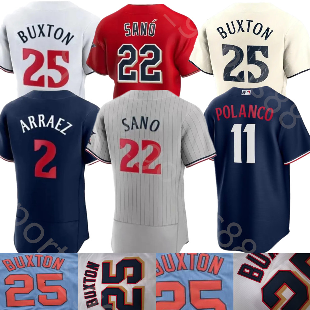 2023 Custom S-4XL 25 Byron Buxton Jersey Carlos Correa Luis Arraez Jose Miranda Jorge Polanco Max Kepler Royce Lewis Jhoan Duran Joe Ryan Joey Gallo Baseball Jerseys, Colour 6
2023 Custom S-4XL 25 Byron Buxton Jersey Carlos Correa Luis Arraez Jose Miranda Jorge Polanco Max Kepler Royce Lewis Jhoan Duran Joe Ryan Joey Gallo Baseball Jerseys, Colour 6