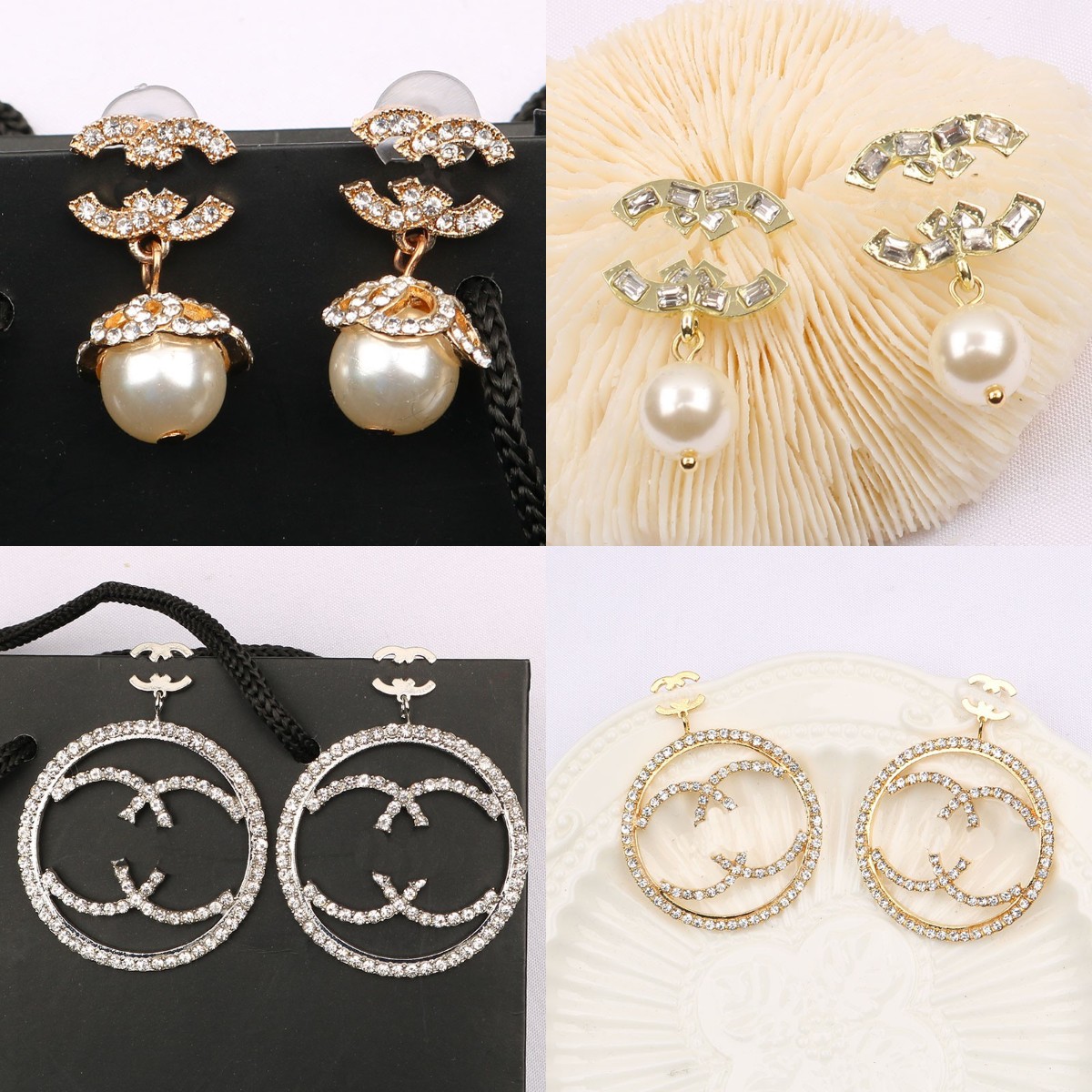 Charm Womens Earrings Ear Stud Earring 18K Gold Plated Crystal Pearl Party Women Designer Brand Wedding Engagement Jewelry ER0101-120
Charm Womens Earrings Ear Stud Earring 18K Gold Plated Crystal Pearl Party Women Designer Brand Wedding Engagement Jewelry ER0101-120