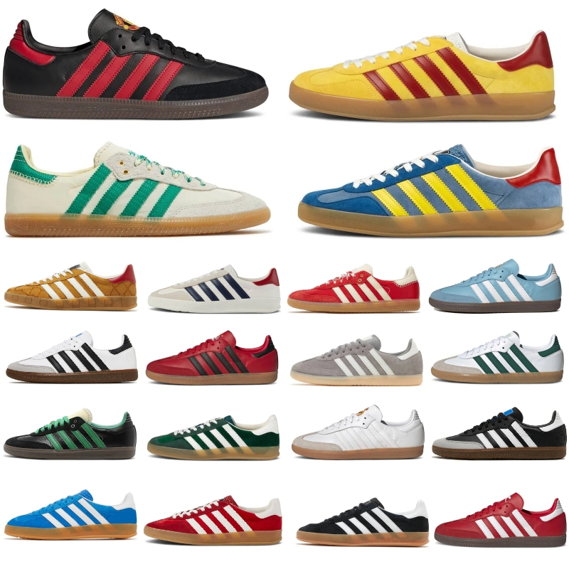 Sambas samba casual shoes designer vegan gazelles classic black white gum platform runners sneakers wales bonner green suede designer women mens pink velvet sports, 28
Sambas samba casual shoes designer vegan gazelles classic black white gum platform runners sneakers wales bonner green suede designer women mens pink velvet sports, 28