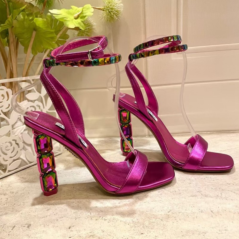 Metal crystal ornament ankle strap sandals high-heeled stiletto high-heeled women's shoes party evening shoes open-toed calfskin mirror luxury designer facto10.5cm, As pic
Metal crystal ornament ankle strap sandals high-heeled stiletto high-heeled women's shoes party evening shoes open-toed calfskin mirror luxury designer facto10.5cm, As pic