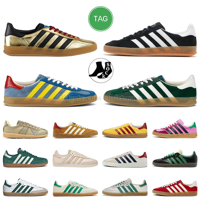 og black leather samba gazelle running shoes designer mens womens sneakers gold yellow light blue bottom pink red velvet black leather x g platform designer trainers, A11
og black leather samba gazelle running shoes designer mens womens sneakers gold yellow light blue bottom pink red velvet black leather x g platform designer trainers, A11