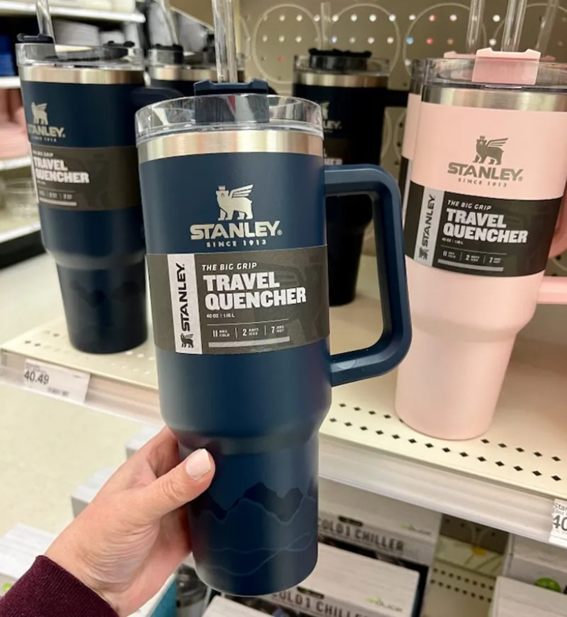 stanley 40oz stainless steel tumbler with Logo handle lid straw beer mug water bottle powder coating outdoor camping cup vacuum insulated drinking, Multi-color
stanley 40oz stainless steel tumbler with Logo handle lid straw beer mug water bottle powder coating outdoor camping cup vacuum insulated drinking, Multi-color