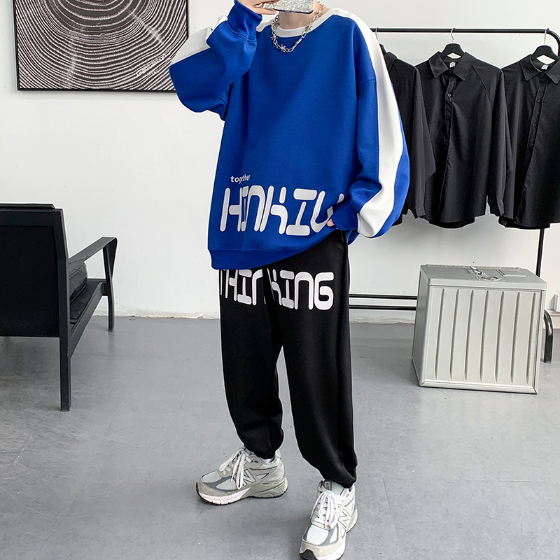 Men's Tracksuits Spring Tracksuit Set 2 Pieces s Sweatshirt Sweatpants 2023 Casual s Suit Homme Streetwear Hip Hop Clothing 230206