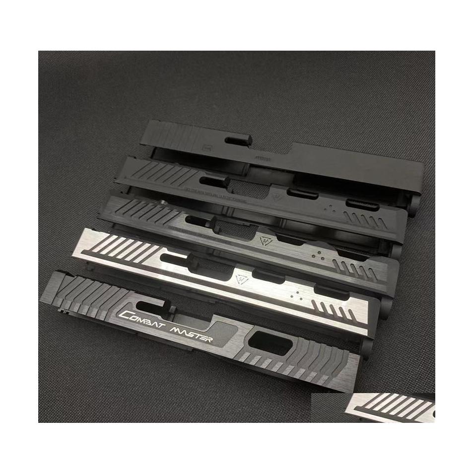 Tactical Accessories Cnc Aluminum Si Tti Slide For G17 Marui Gel Blaster Rmr Airsoft Paintball Kublai P1 Sliding Frame Drop Delivery Dh0Ll
Tactical Accessories Cnc Aluminum Si Tti Slide For G17 Marui Gel Blaster Rmr Airsoft Paintball Kublai P1 Sliding Frame Drop Delivery Dh0Ll