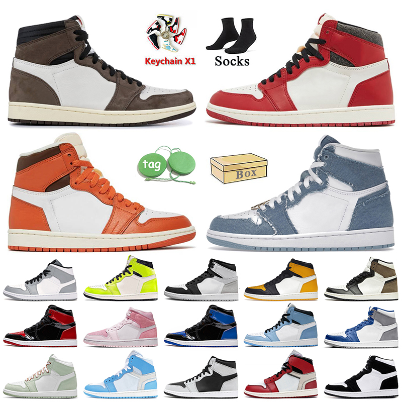 Denim Starfish 1s Basketball Shoes Jumpman 1 High OG Lost And Found Cactus Jack Taxi Yellow Toe Patent Bred Mid University Blue Dark Mocha Mens Trainers Women Sneakers, E24 og royal toe 36-46
Denim Starfish 1s Basketball Shoes Jumpman 1 High OG Lost And Found Cactus Jack Taxi Yellow Toe Patent Bred Mid University Blue Dark Mocha Mens Trainers Women Sneakers, E24 og royal toe 36-46