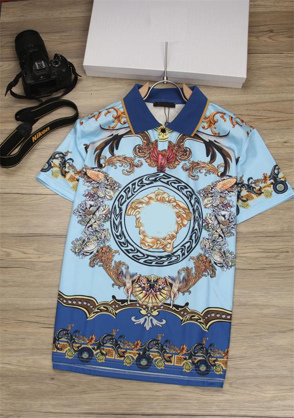 2023mens women designer polos Double letter Water color print casual high quality fashion men wild top Blue CoffeeM-3XL
2023mens women designer polos Double letter Water color print casual high quality fashion men wild top Blue CoffeeM-3XL