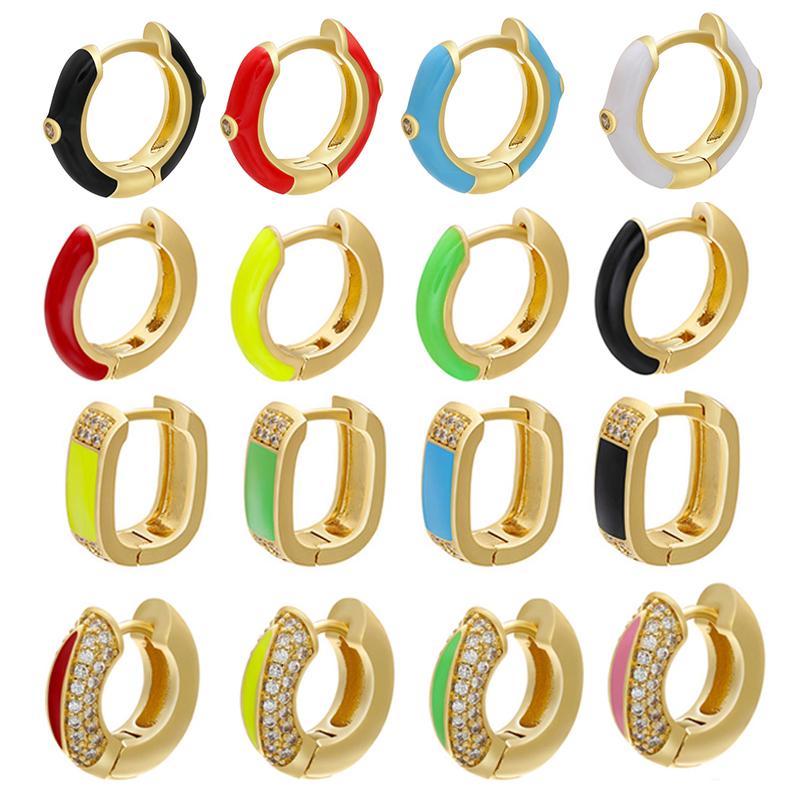 Hoop Earrings & Huggie Small Neon Green Yellow Bright Fluorescent Jewelry Enamel Circle Round Crystal Gold Color Chunky SquareHoop
Hoop Earrings & Huggie Small Neon Green Yellow Bright Fluorescent Jewelry Enamel Circle Round Crystal Gold Color Chunky SquareHoop