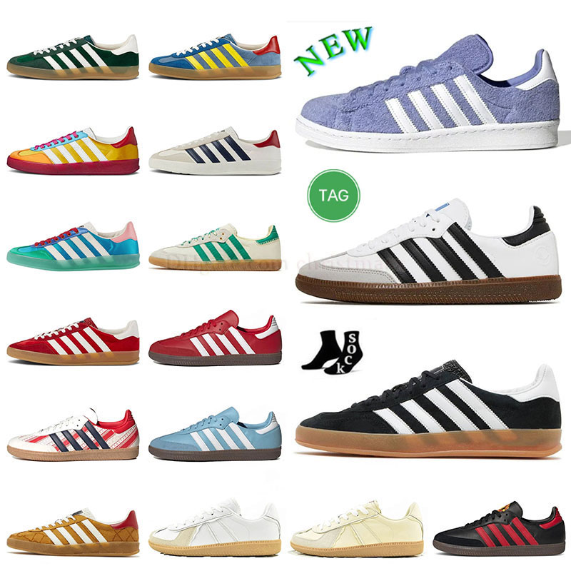 samba mans platform sneaker running shoes vintage fashion x g gazelle light blue pink red velvet black and white leather sambas wales bonner flat designer run trianer, A22
samba mans platform sneaker running shoes vintage fashion x g gazelle light blue pink red velvet black and white leather sambas wales bonner flat designer run trianer, A22
