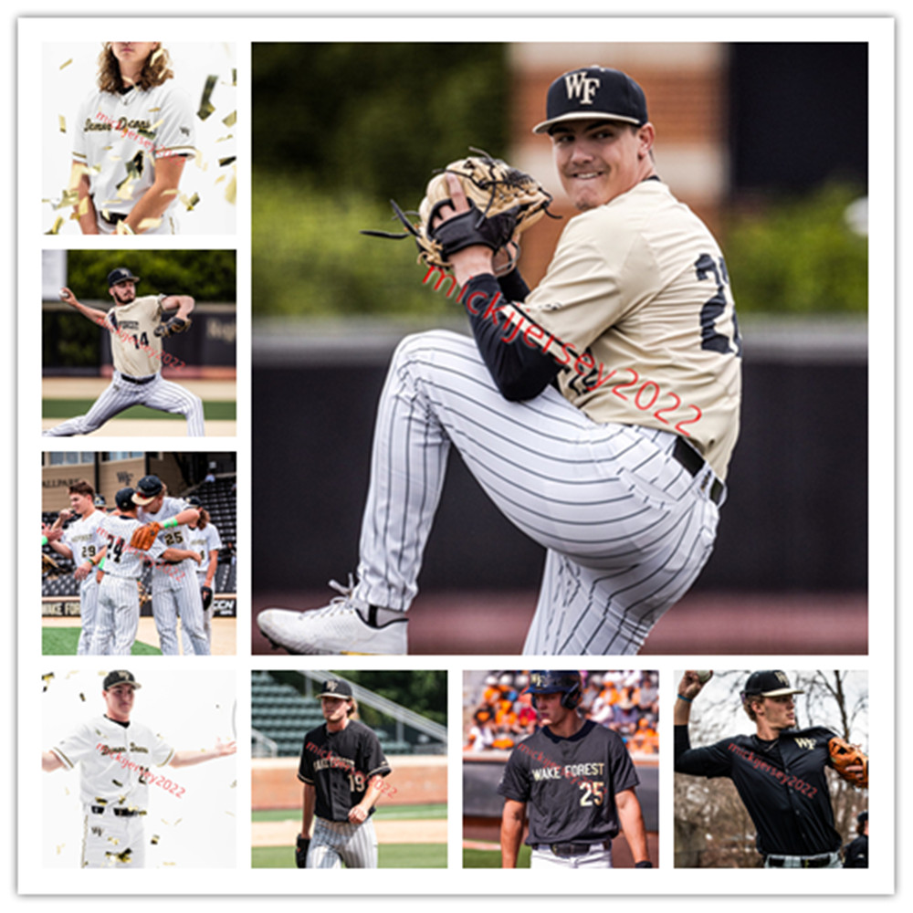 College Baseball Wears Custom Stitched Wake Forest Demon Deacons Baseball Jersey Mens Youth Joshua Hartle Seth Keener Gabe Golob Adam Cecere Zach Grace Nick Kurtz, Black wf
College Baseball Wears Custom Stitched Wake Forest Demon Deacons Baseball Jersey Mens Youth Joshua Hartle Seth Keener Gabe Golob Adam Cecere Zach Grace Nick Kurtz, Black wf