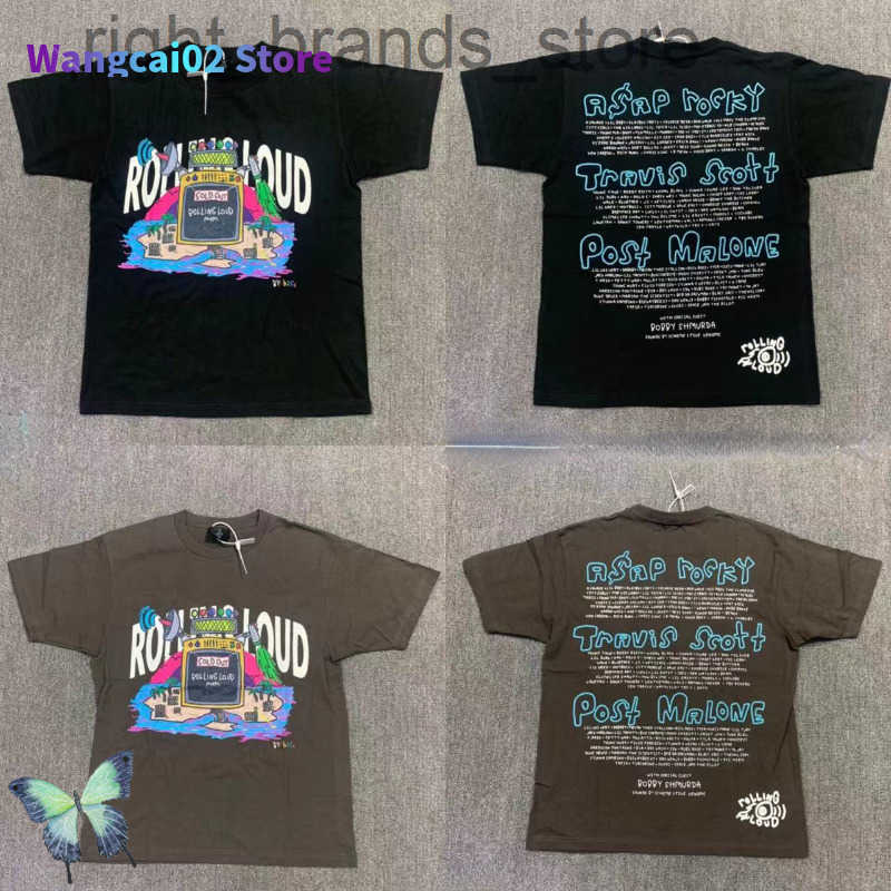 Men' T-Shirts Rolling Loud Miami Exclusive Line Up Tee Hand Painted Graffiti Short Sleeve T-Shirt 020723H
Men' T-Shirts Rolling Loud Miami Exclusive Line Up Tee Hand Painted Graffiti Short Sleeve T-Shirt 020723H