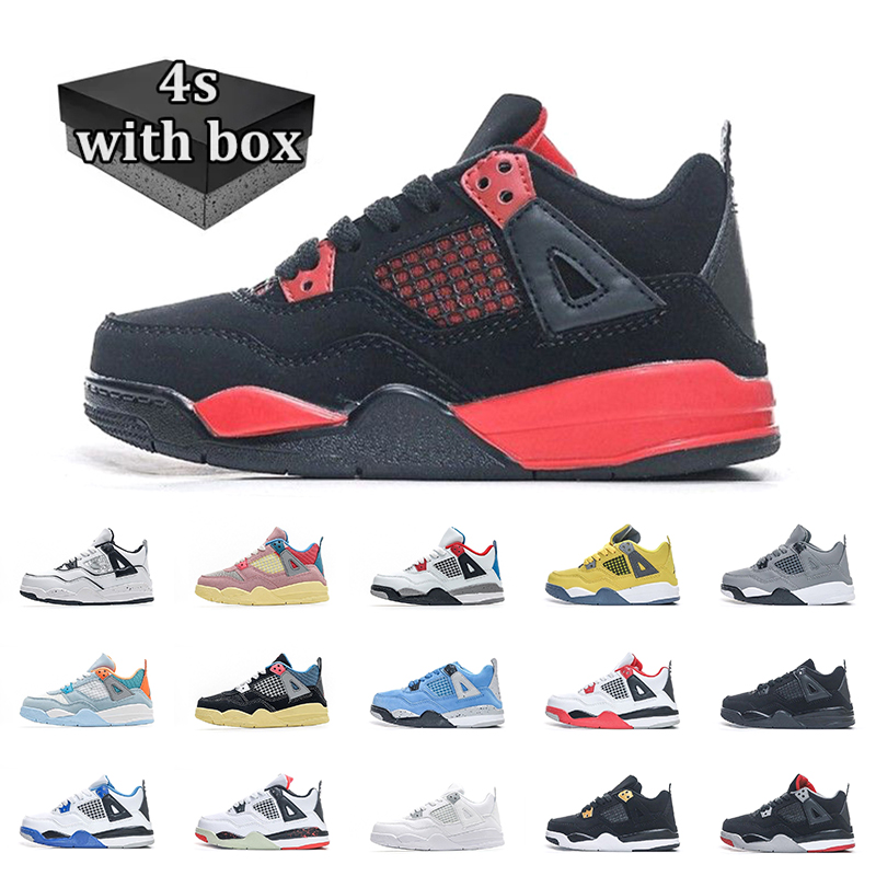 Kid shoes Jorden 4 Children Preschool PS 4s Athletic Outdoor J4 Baby designer sneakers Trainers Toddler Girl Tod Chaussures Pour Enfant Sapatos infantis Child shoe
Kid shoes Jorden 4 Children Preschool PS 4s Athletic Outdoor J4 Baby designer sneakers Trainers Toddler Girl Tod Chaussures Pour Enfant Sapatos infantis Child shoe