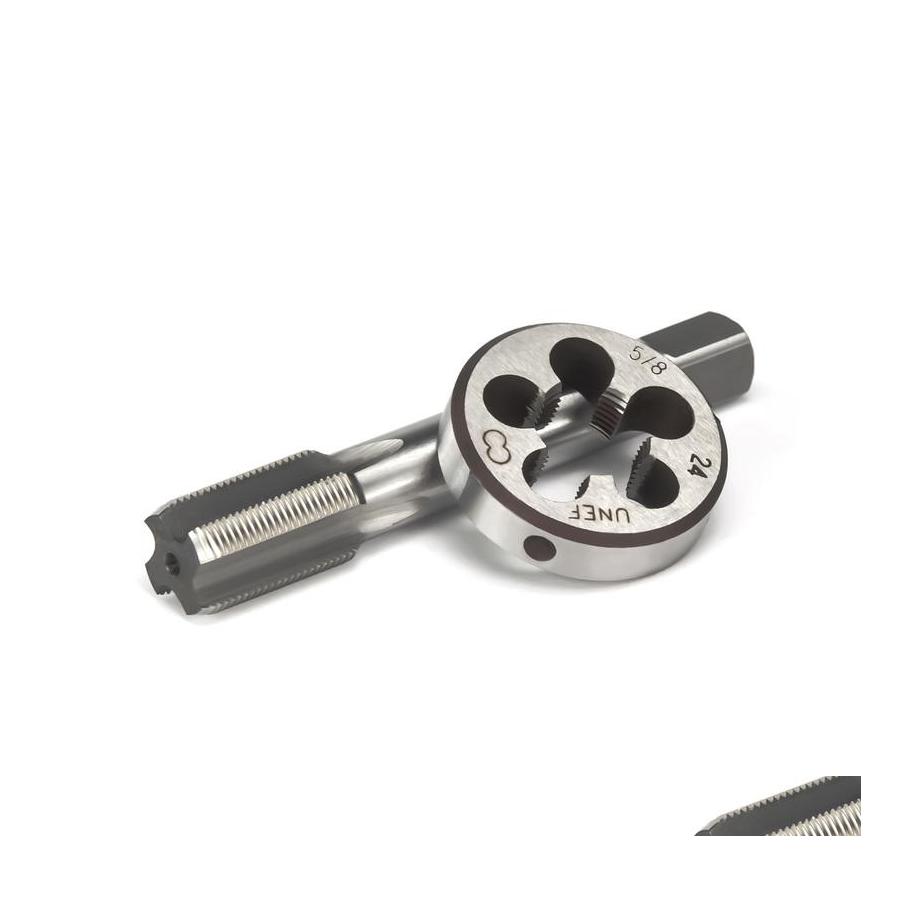 Others Tactical Accessories Burkit 5/8 24 Unef Tap And Die Set Right Hand Hss Hine Thread 22Lr 223 5.56 9Mm Drop Delivery Gea Dh4Io, Silver
Others Tactical Accessories Burkit 5/8 24 Unef Tap And Die Set Right Hand Hss Hine Thread 22Lr 223 5.56 9Mm Drop Delivery Gea Dh4Io, Silver
