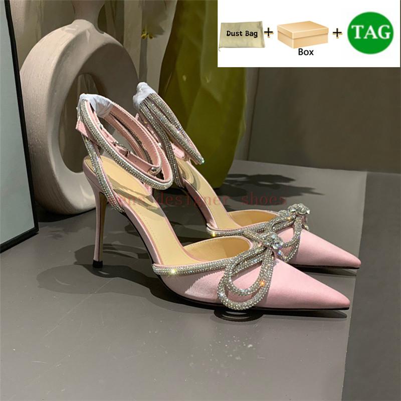 Top dress shoes Mach 100 Silk Satin Double Bow Crystal Pumps wedding sandal white black pink red blue women high heels party slipper with box2023, 01 black
Top dress shoes Mach 100 Silk Satin Double Bow Crystal Pumps wedding sandal white black pink red blue women high heels party slipper with box2023, 01 black
