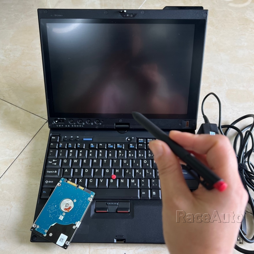 Vcm2 Full Chip diagnostic scanner tool ford IDS V120 SSD Plus X200t Laptop (4g ) USED TOUCH SCREEN READY TO WORK