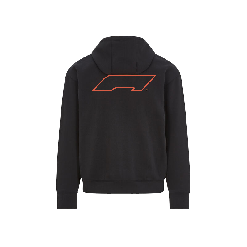 Formula 1 Iconic Lightweight Jacket Black F1 Zip Hoodie 2023 Men's Fashion Street Sweatshirt Women Sport Long Sleeve Jersey free shipping