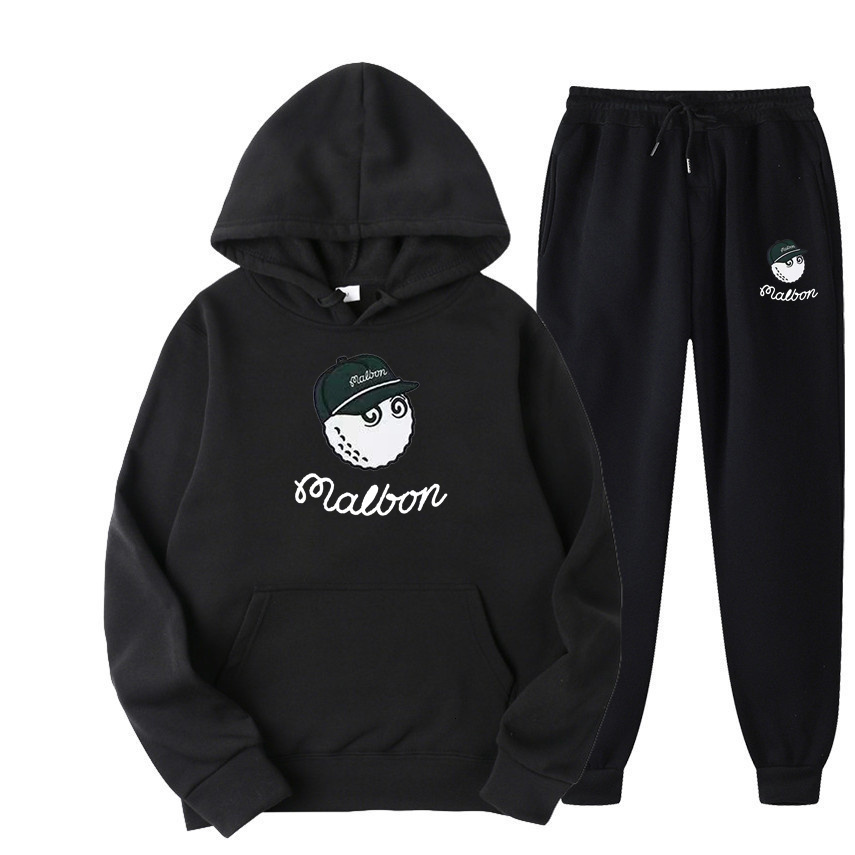 Men's Tracksuits Malbon Golf Sportswear Warm Two Piece Loose Hooded Sweater Pants Set Jogging 230206, Photo color1
Men's Tracksuits Malbon Golf Sportswear Warm Two Piece Loose Hooded Sweater Pants Set Jogging 230206, Photo color1