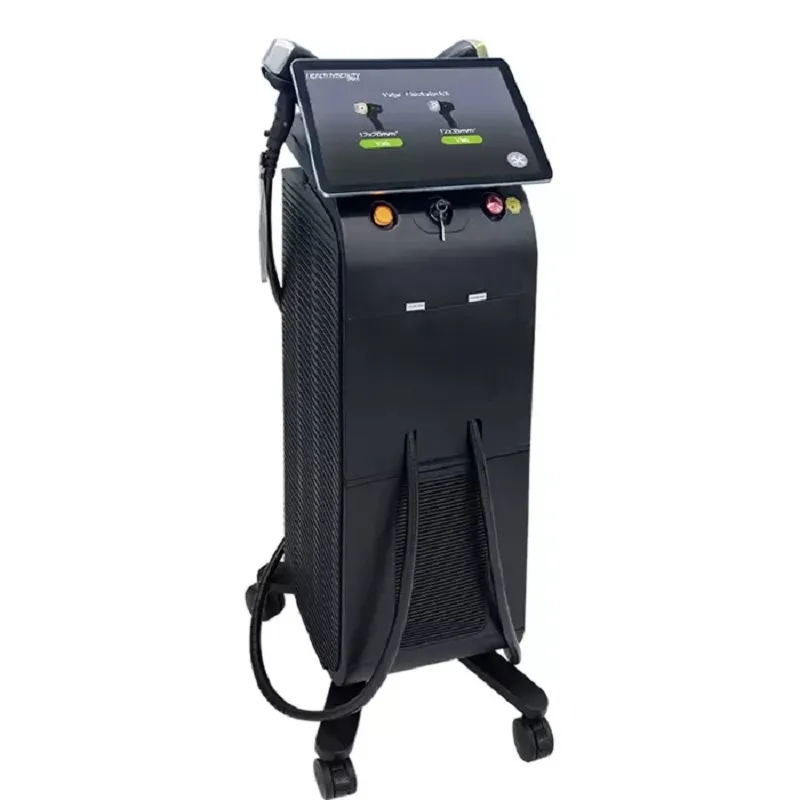 Alexandrite diode laser Hair reduction machine 755 808 1064nm diodo lazer Permanent Painless hair removal beauty Equipment with Big Spot size and Powe