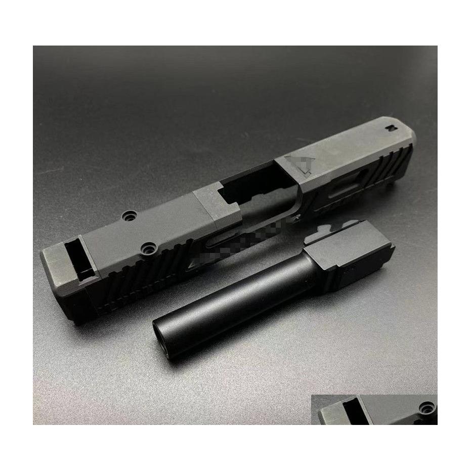 Tactical Accessories Kublai P3 Tti Cnc Metal Decoration Slide With Outer Barrel Tube Type For We G19 Toy Gel Blaster Drop Delivery S Dhtqv 
Tactical Accessories Kublai P3 Tti Cnc Metal Decoration Slide With Outer Barrel Tube Type For We G19 Toy Gel Blaster Drop Delivery S Dhtqv