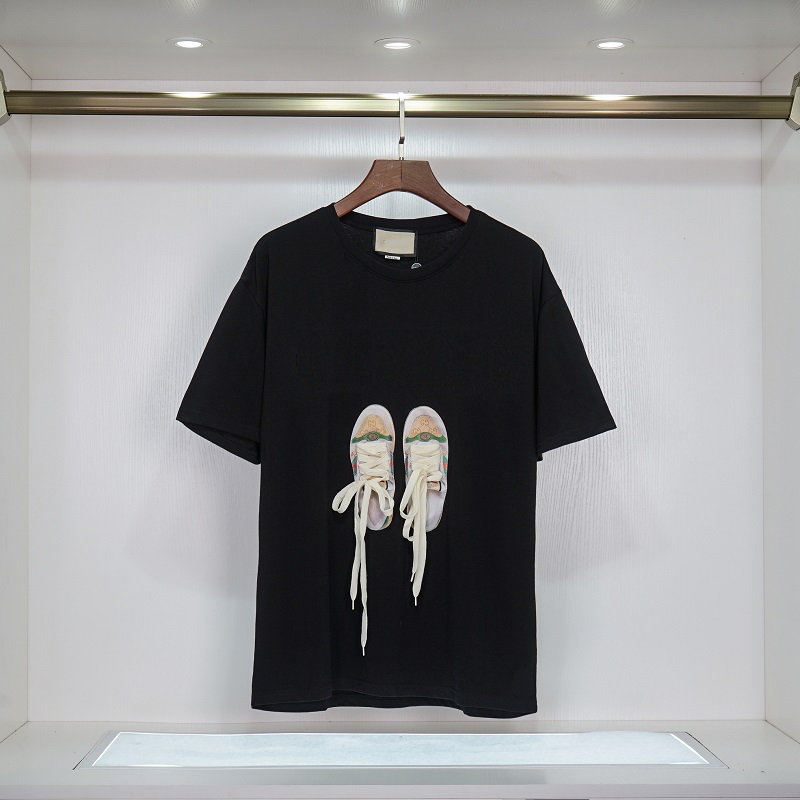 2023 NEW Mens Womens Designer T shirts Printed Fashion man Shoelace T-shirt Cotton Casual Tees Short Sleeve Luxury Hip Hop Streetwear TShirts, White
2023 NEW Mens Womens Designer T shirts Printed Fashion man Shoelace T-shirt Cotton Casual Tees Short Sleeve Luxury Hip Hop Streetwear TShirts, White