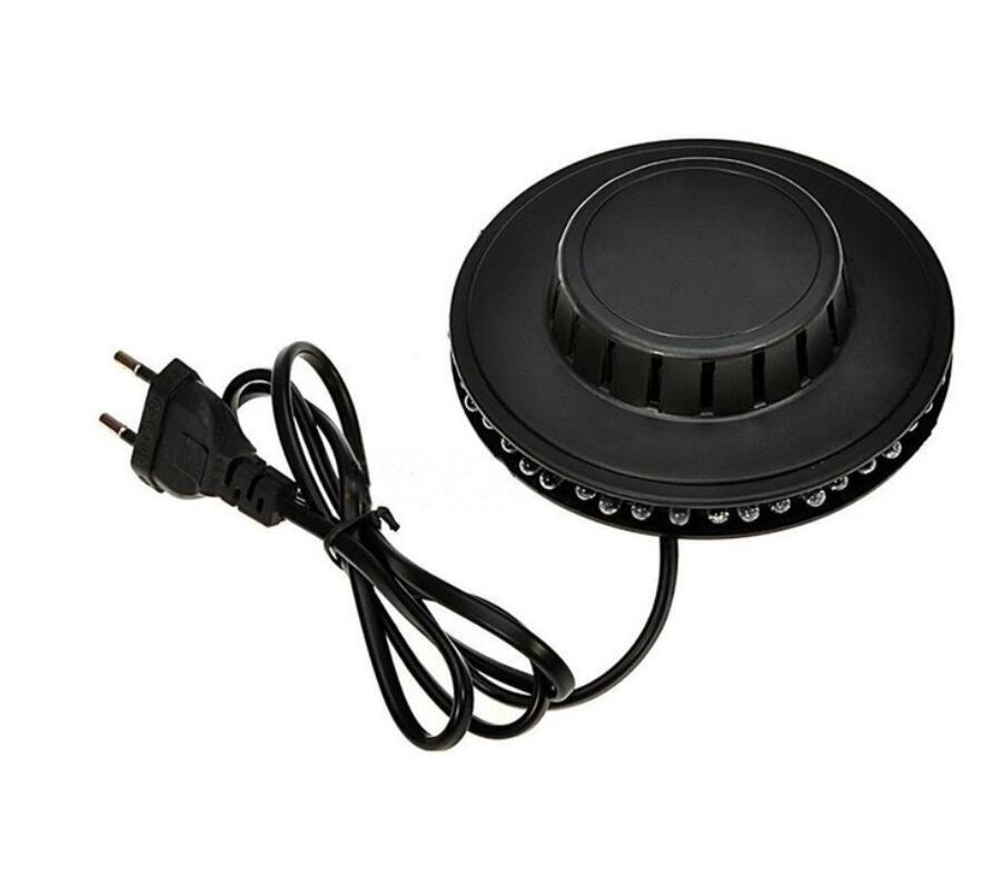 8W RGB Sunflower Rotating Laser Projector Lighting Disco Wall Stage Light Bar DJ Sound Background Christmas Party Lamp