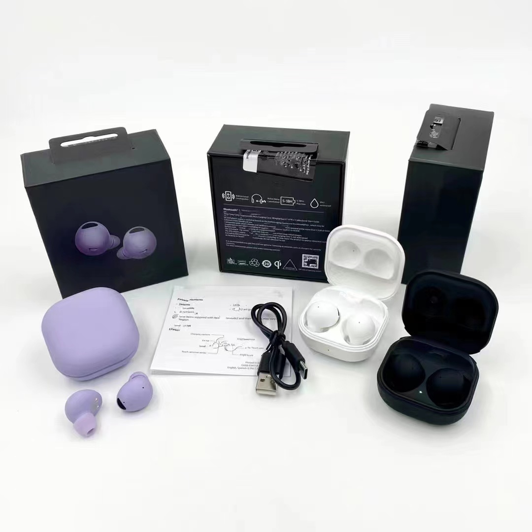 2023 bluetooth Earphones for Buds Pro 2 for Galaxy Phones TWS wireless sports Earbuds waterproof ANC, Black
2023 bluetooth Earphones for Buds Pro 2 for Galaxy Phones TWS wireless sports Earbuds waterproof ANC, Black