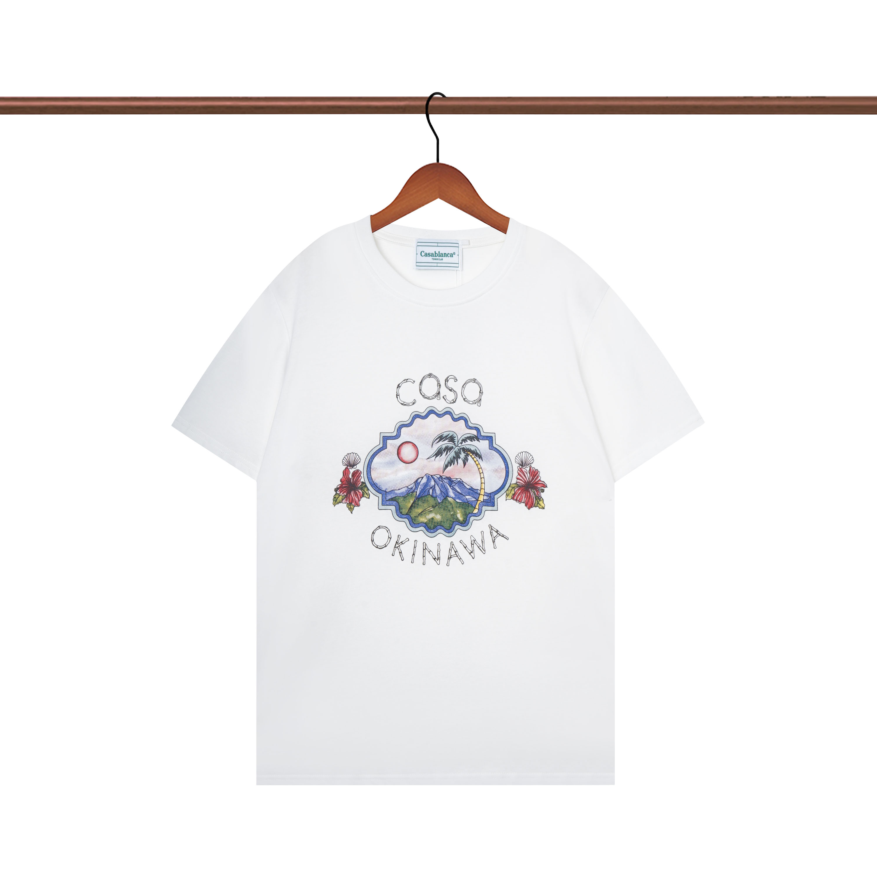 Designers Mens t Shirts Casablanc Fashion Men Casual TShirts Man Clothing Street Shorts Sleeve, Style--18
Designers Mens t Shirts Casablanc Fashion Men Casual TShirts Man Clothing Street Shorts Sleeve, Style--18