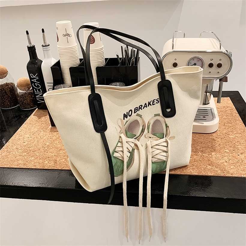 20% OFF Handbag High quality 2023 new bag Canvas women's large capacity personalized shoulder leisure class commuting Tote, Creamy-white
20% OFF Handbag High quality 2023 new bag Canvas women's large capacity personalized shoulder leisure class commuting Tote, Creamy-white