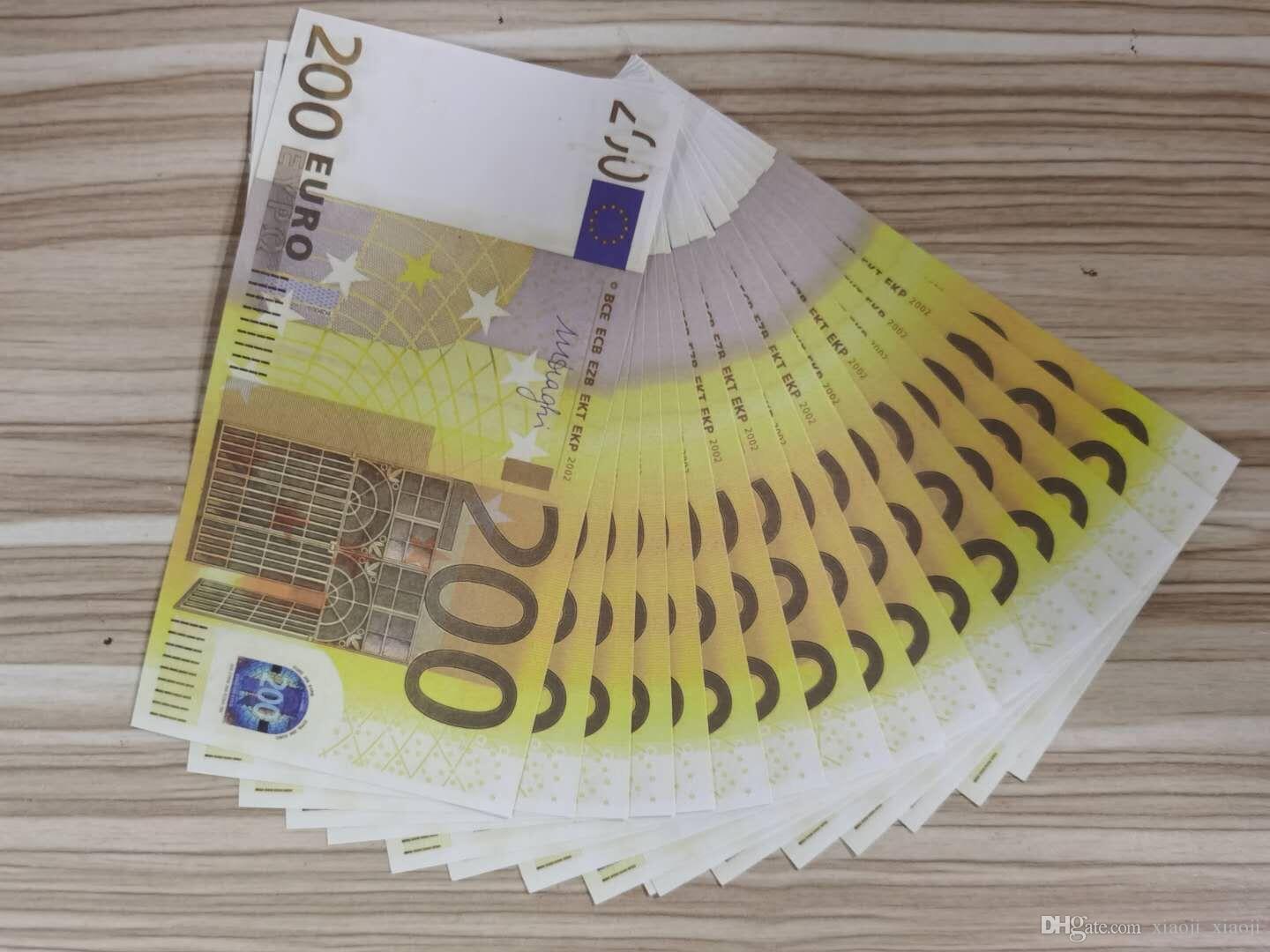 Bank Most Realistic Prop Movie Business Play Copy Fake Money 200Euros Paper Note Nightclub For 22 Collection Tskln
Bank Most Realistic Prop Movie Business Play Copy Fake Money 200Euros Paper Note Nightclub For 22 Collection Tskln