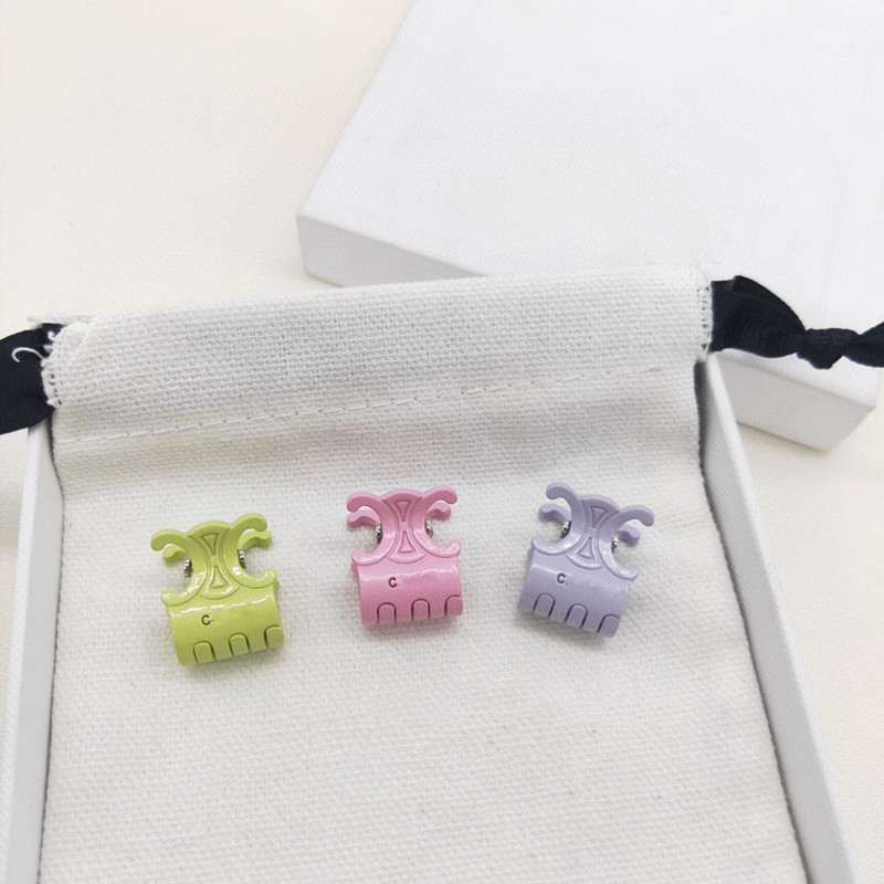 3Colors Mini CEL-Lettr Women Designers Clamps Claw Clip Short Hair Candy Color Brand Clamp Clips For Girls Daily Wear
3Colors Mini CEL-Lettr Women Designers Clamps Claw Clip Short Hair Candy Color Brand Clamp Clips For Girls Daily Wear