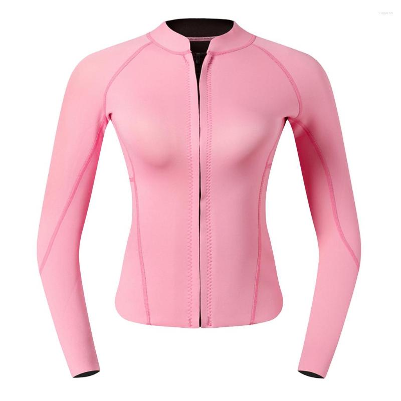 Women's Swimwear Premium 2mm Neoprene Women Wetsuit Front Zipper For Scuba Diving Swimming Top Pink, Picture shown
Women's Swimwear Premium 2mm Neoprene Women Wetsuit Front Zipper For Scuba Diving Swimming Top Pink, Picture shown