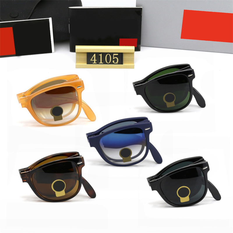 Designer Sunglasses Luxury Foldable Sunglasses Fashion TR Glass Sun Glasses Full Frame Eyewear Driving Glasses 5 Colors With Box
Designer Sunglasses Luxury Foldable Sunglasses Fashion TR Glass Sun Glasses Full Frame Eyewear Driving Glasses 5 Colors With Box