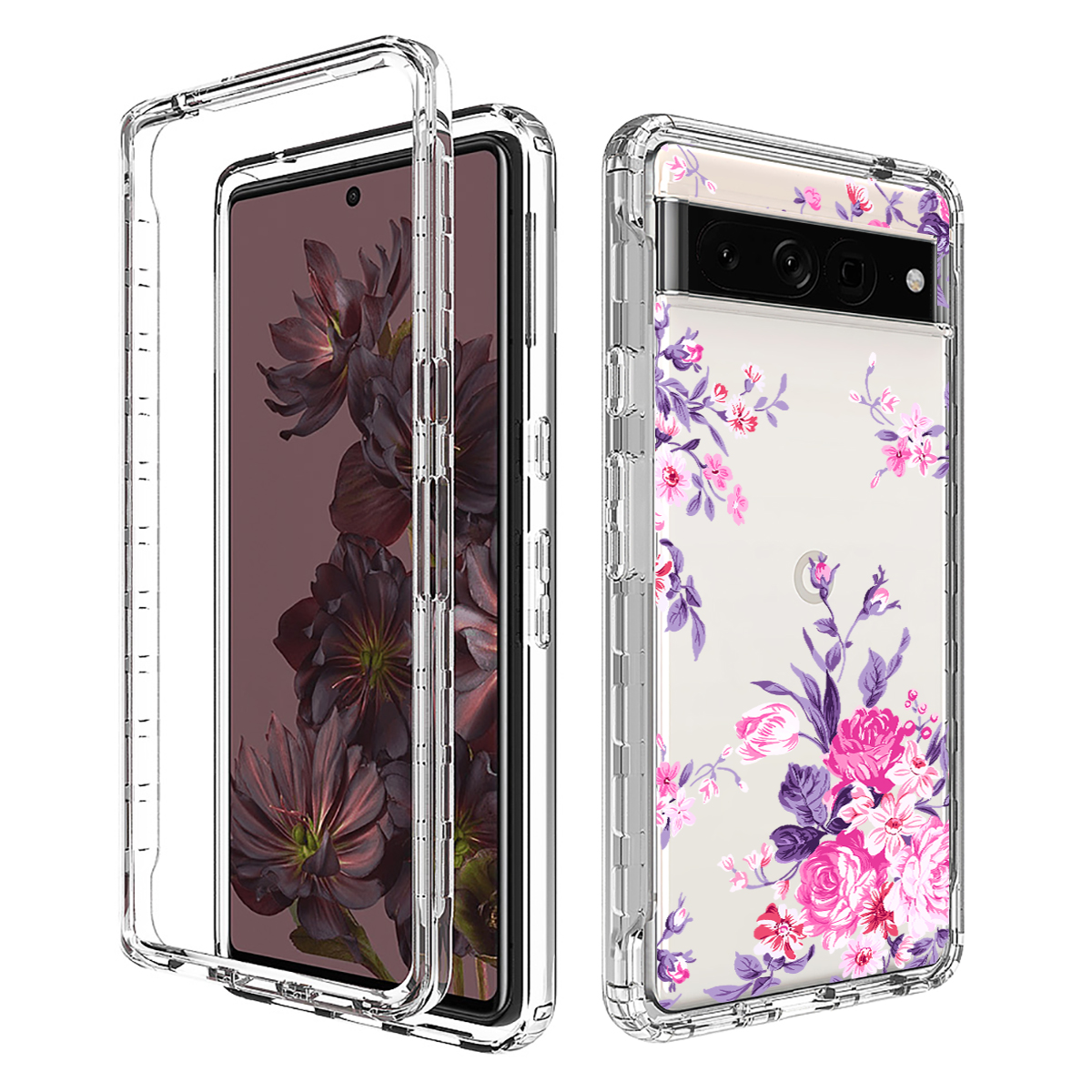 Full Cover Cases For Google Pixel 8 7A 7 6 5A Pro Transparent Clear Phone Case Shockproof PC TPU, Pattern 4
Full Cover Cases For Google Pixel 8 7A 7 6 5A Pro Transparent Clear Phone Case Shockproof PC TPU, Pattern 4
