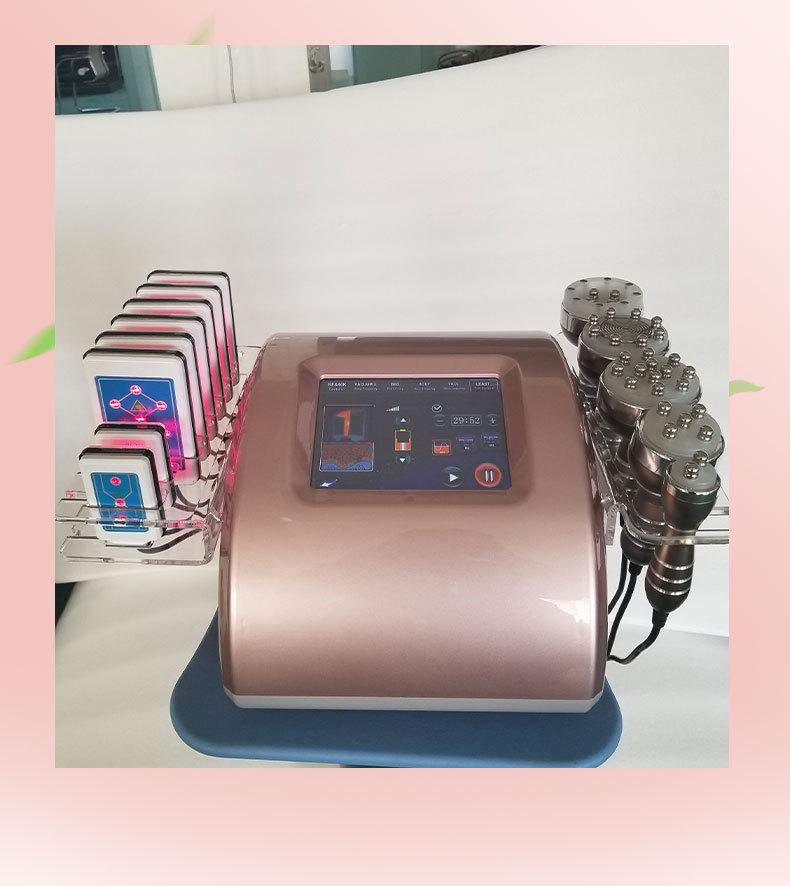 Compact Home Use Slimming Machine with Cavitation RF and Vacuum for Effective WeightLoss and Face Lifting
