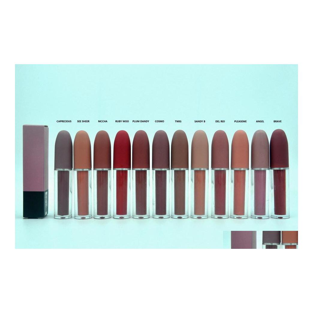Lip Gloss Make Up Liquid Lipsticks Matte Lipstick Beauty Lips Makeup Waterproof Brand M Long Lasting Lipgloss Cosmetics 12Colors Dro Dhhci, As show
Lip Gloss Make Up Liquid Lipsticks Matte Lipstick Beauty Lips Makeup Waterproof Brand M Long Lasting Lipgloss Cosmetics 12Colors Dro Dhhci, As show