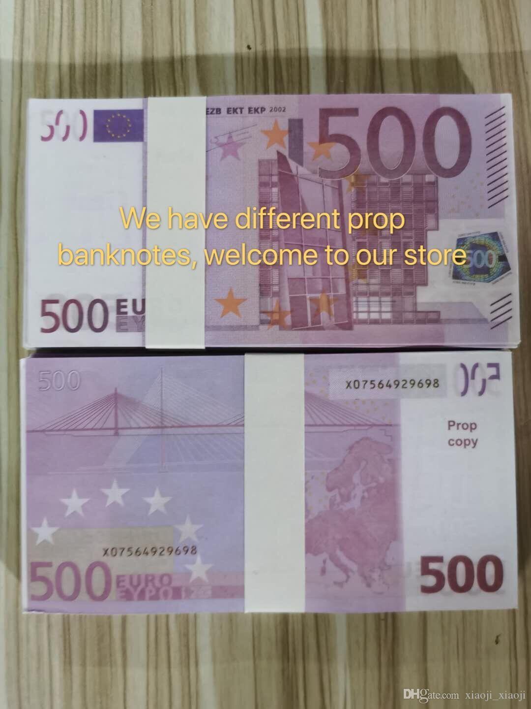 Prop Money Business Paper Nightclub Realistic Copy Most Movie Bank 500 Play Euros Note Fake For Collection 120 Mrvxv
Prop Money Business Paper Nightclub Realistic Copy Most Movie Bank 500 Play Euros Note Fake For Collection 120 Mrvxv
