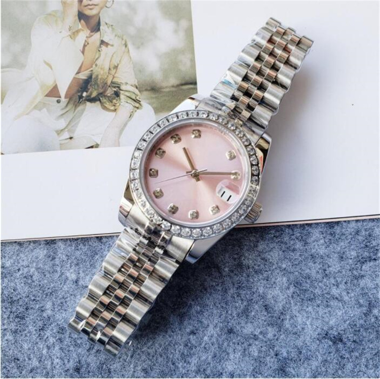 2023 hot seller Women's Watch 28mm 31mm 36mm men watches 41mm movement Gold Stainless Steel Woman 2813 movement Diamond Bezel Lady Ladies Wristwatches
2023 hot seller Women's Watch 28mm 31mm 36mm men watches 41mm movement Gold Stainless Steel Woman 2813 movement Diamond Bezel Lady Ladies Wristwatches