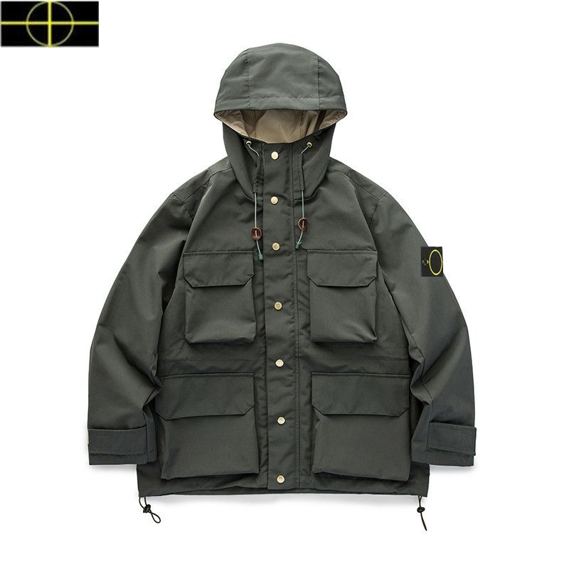 2023 Men's plus size coat Brand stone Jacket island Designer Pocket Jacket Jacket Long Sleeve Zipper Badge Multi Pocket Trench Embroidery Work Jacket, Dark green
2023 Men's plus size coat Brand stone Jacket island Designer Pocket Jacket Jacket Long Sleeve Zipper Badge Multi Pocket Trench Embroidery Work Jacket, Dark green