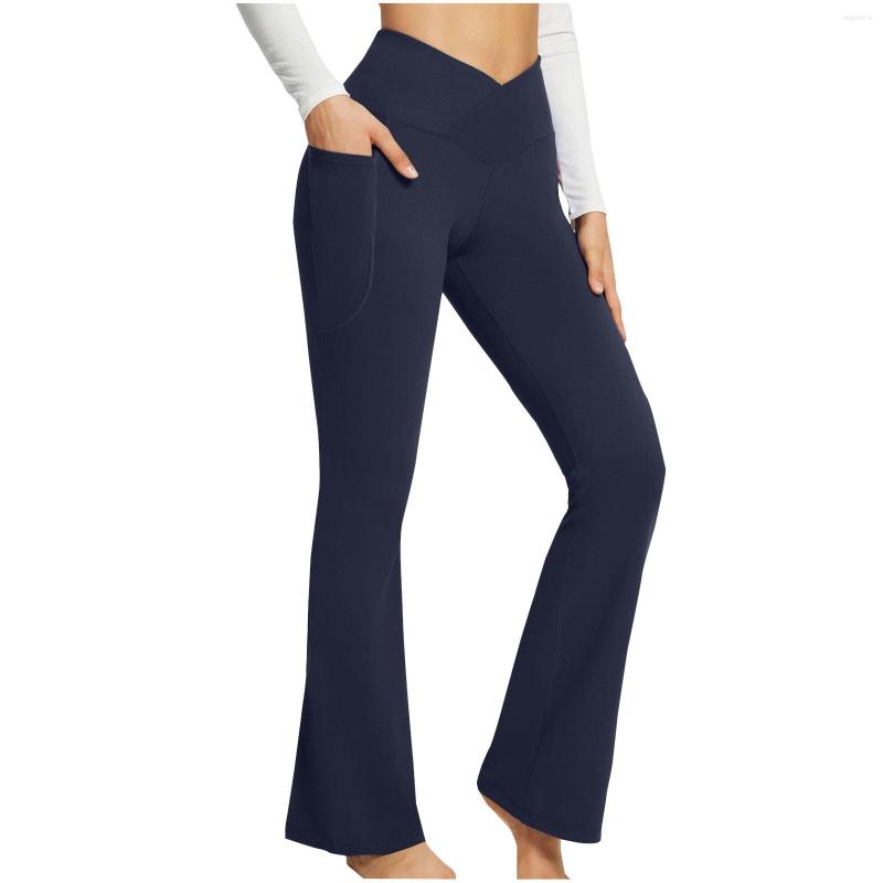 Active Pants TOPKO European And American Style Flared Leggings For Women Fitness Yoga Wide Leg Slim Sports Boot Cut, Dark blue
Active Pants TOPKO European And American Style Flared Leggings For Women Fitness Yoga Wide Leg Slim Sports Boot Cut, Dark blue