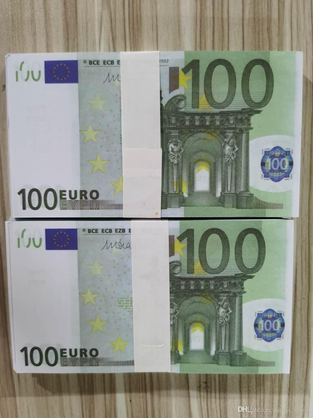 Festive Party Supplies 100 Euros Prop Realistic Most Money Note Nightclub Bank Play Copy 48 Business Fake Paper For Collect Jshaa
Festive Party Supplies 100 Euros Prop Realistic Most Money Note Nightclub Bank Play Copy 48 Business Fake Paper For Collect Jshaa