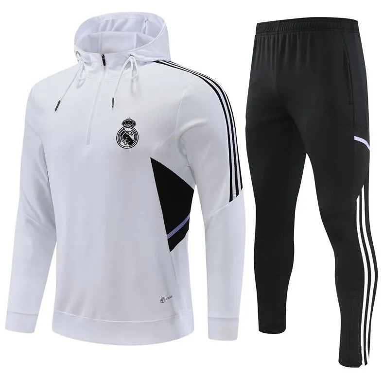 Soccer Tracksuits Sets Real madrids TRACKSUIT set 21 22 23 men and kids football kit chandal futbol survetement madrides TRAINING suit soccer -2XL
Soccer Tracksuits Sets Real madrids TRACKSUIT set 21 22 23 men and kids football kit chandal futbol survetement madrides TRAINING suit soccer -2XL
