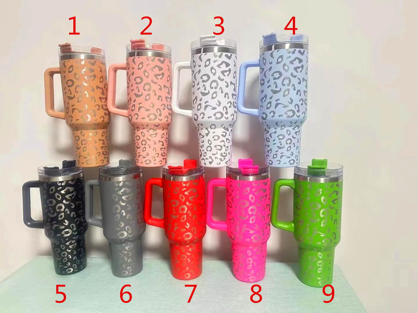 40oz stainless steel tumbler with handle lid straw big capacity beer mug Leopard water bottle outdoor camping cup vacuum insulated drinking tumblers, Red
40oz stainless steel tumbler with handle lid straw big capacity beer mug Leopard water bottle outdoor camping cup vacuum insulated drinking tumblers, Red