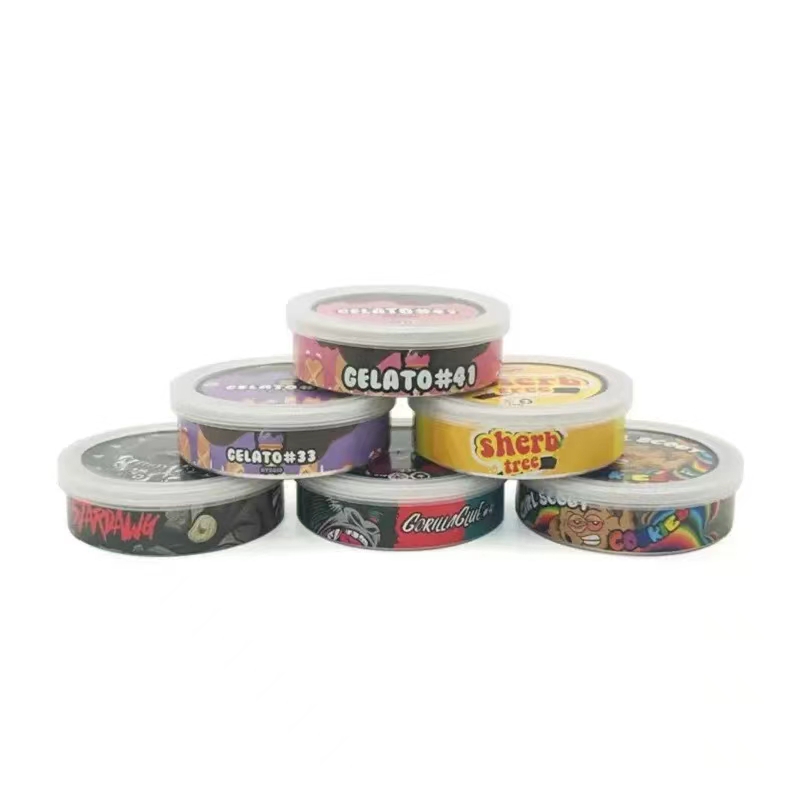 Dry Herb Flower Packaging Jar Tin Cans Food Packaging Aluminum Bottles Colorful Plastic Bag Can Box Hologram Sticker 3.5 g Smellproof Concentrate Container PE-Lid
Dry Herb Flower Packaging Jar Tin Cans Food Packaging Aluminum Bottles Colorful Plastic Bag Can Box Hologram Sticker 3.5 g Smellproof Concentrate Container PE-Lid