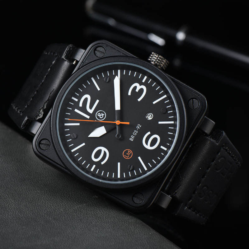 2023 Wristwatches Men Automatic Mechanical Watch Bell Brown Leather Black Rubber Ross Wristwatches Multifunction Six Stitches vm02, 02
2023 Wristwatches Men Automatic Mechanical Watch Bell Brown Leather Black Rubber Ross Wristwatches Multifunction Six Stitches vm02, 02