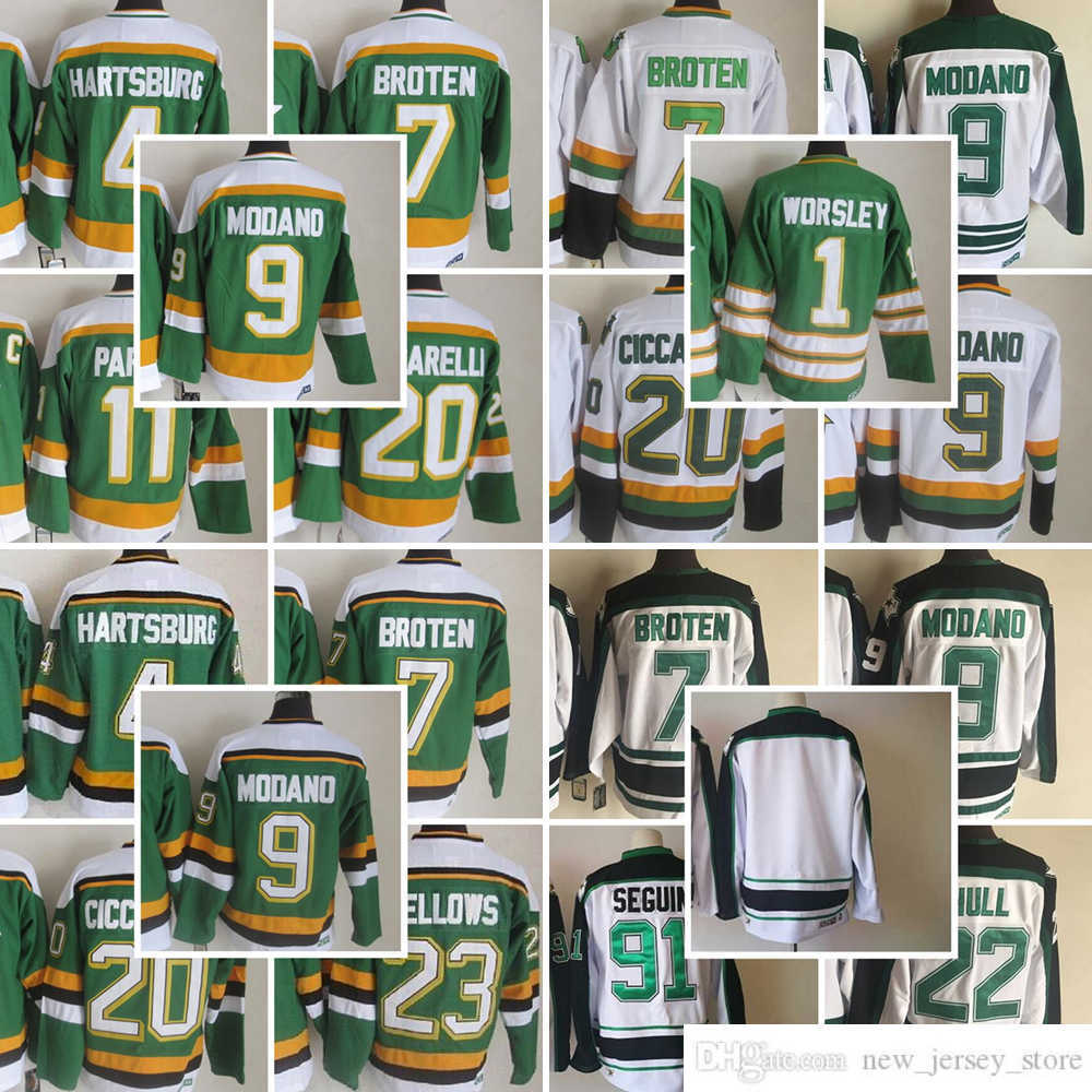 NCAA Vintage CCM Retro Hockey Jerseys 7 Neal Broten 1 Gump Worsley 4 Craig Hartsburg 9 Mike Modano 11 PARISE 20 Ciccarelli 22 Hull 23 Bellows 30 Jon Casey 91 Tyler Seguin, Same as picture (with team name)
NCAA Vintage CCM Retro Hockey Jerseys 7 Neal Broten 1 Gump Worsley 4 Craig Hartsburg 9 Mike Modano 11 PARISE 20 Ciccarelli 22 Hull 23 Bellows 30 Jon Casey 91 Tyler Seguin, Same as picture (with team name)