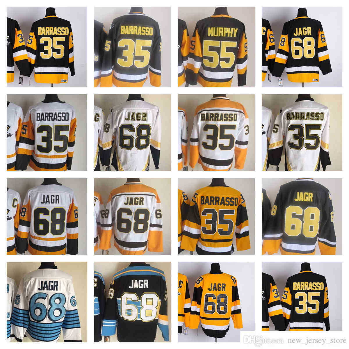 1967-1999 Movie Retro CCM Hockey Jersey Embroidery 68 Jaromir Jagr 35 Tom Barrasso Vintage Jerseys, Same as picture (with team name)
1967-1999 Movie Retro CCM Hockey Jersey Embroidery 68 Jaromir Jagr 35 Tom Barrasso Vintage Jerseys, Same as picture (with team name)